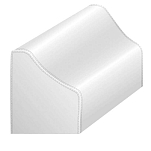 Tessilmare 6370015 Обшивка сиденья водителя White 120 x 140 x 60 mm