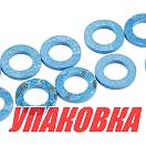 Прокладка пробки Suzuki DF150-DF300, 9.5х16.5х2 (10 шт), Omax (упаковка из 8 шт.) 0916810034_1UP_OM_pkg_8