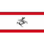 Adria bandiere 5252516 Флаг Тосканы Белая  Multicolour 30 x 45 cm 