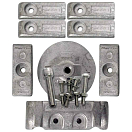 Купить Martyr anodes 194-CMVERADO6KITM Mercury Verado Магний 6 Цилиндр Анод Комплект Серебристый Grey 7ft.ru в интернет магазине Семь Футов