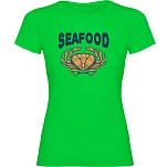 Kruskis 11502280sc066 Футболка с коротким рукавом Seafood Crab Light Green 30x25x2