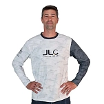 JLC cojlcwcll Футболка с длинным рукавом Fish Camo White 30x20x5