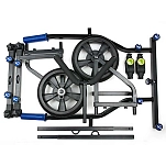 Matrix fishing R-12044776-GTR003 Карповая рыболовная тележка Superbox 2 отремонтированы Зеленый Silver