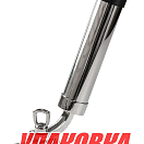 Держатель спиннинга с креплением к борту, нержавеющий Marine Rocket (упаковка из 2 шт.) S.M1601-42.5_MR_pkg_2
