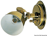 Точечный галогенный светильник Deluxe 12В 10Вт корпус из латуни с выключателем, Osculati 13.203.00