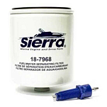 Sierra SIE18-7968 Датчик воды для двигателей Mercury Топливный фильтр Бесцветный White
