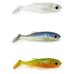 Molix RTS9BK-138 Мягкий приманка RT Shad 96 mm 9 Единицы Многоцветный 138