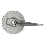 Recmar rec6t5-45371-00 цинковый анод киля транца Yamaha Grey 8x15x20