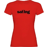 Kruskis 11502145ms285 Футболка с коротким рукавом Word Sailing Red 30x25x2