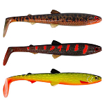 Westin P181-643-155 BullTeez Shadtail Мягкая приманка 240 mm 107g Motoroil Burbot