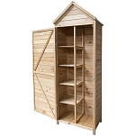 Gardiun KNH1099 Candy Деревянный открытый шкаф Коричневый Wooden 70 x 35 x 177 cm