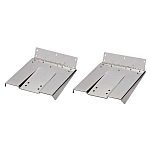 Uflex 5454885 Опорная пластина из нержавеющей стали Серебристый Silver 22.8 x 22.8 cm