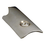 Tessilmare 6566126 Bumper 160 2 m Стальной стержень Grey 25 mm