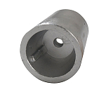 Enrico polipodio 2626114 Вал Zinc Анод  Grey 45 mm 