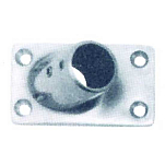 Lalizas 98084 45º Прямоугольное основание Серебристый Silver 25 mm 