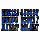 Купить Trac outdoors 328-BLBKG300 Series 300 Регистрационное письмо Голубой Blue / Black 7ft.ru в интернет магазине Семь Футов