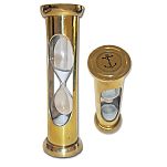 Пеcочные часы Foresti & Suardi SABL004 100мм в корпусе из полированной латуни