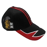 Xzoga 689769 Кепка S Fish Elite Black / Red 15x10x5
