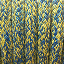Купить Трос плетеный для крепления кранцев из волокна Kevlar/Pes HT Benvenuti KEW/PES-COVER-B/Y-10 Ø10мм голубой/желтый 7ft.ru в интернет магазине Семь Футов