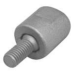 Super marine ANO5430 Yanmar 1 GM Стержень цинковый анод Серебристый Grey
