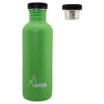 Laken BSA100VE Бутылка из нержавеющей стали Basic Steel Plain Зеленый Green