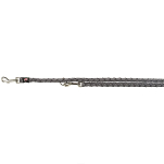 Trixie 143616 Cavo Adjustable Leash Поводок Серый  Graphite L–XL