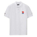 North sails 403339-0101-M Поло с короткими рукавами Les Voiles De Saint Tropez Patch Embroidery Белая White M