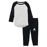 Burton 24355100100-xl Набор базовых слоев Midweight Stout White / True Black 20x15x5 13-14 Years