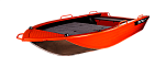 Моторная лодка, Тактика 430Р(Fish), графит T430RFISH