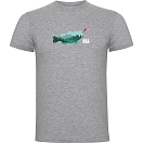 Купить Kruskis CA65500558K192 Футболка с коротким рукавом Made In The USA Серый Heather Grey 2XL 7ft.ru в интернет магазине Семь Футов