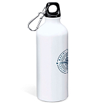 Kruskis MD4049S101C060 Compass Rose Алюминиевая бутылка Белая White
