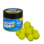 Benzar mix 98980207 Method Egg Krill Всплывающие окна Золотистый 12 mm