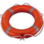 Goldenship GS80007 Омологированный кольцевой спасательный круг Оранжевый 75 cm 