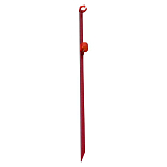 Cinnetic 350063 Logo Песчаный Шип  Fluo Red 150 cm