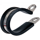 Крепежные зажимы с резиновой вставкой