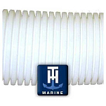 T-h marine 232-RFH2DP Такелажный шланг 15.25 m Белая White