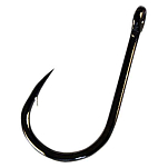 Wizard 47896-500 Catfish Worm Pro Brazed Крючки С Одним Глазком Серебристый Silver 5/0