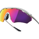 Спортивные очки с диоптриями 720armour RiderB7 / Matte Silver / Red Lens, rx-234/t337liteb7-sr/rd