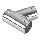 Купить Foresti & suardi 2929632 Хромированная латунь 60° Т-образный соединитель Silver 22 mm  7ft.ru в интернет магазине Семь Футов