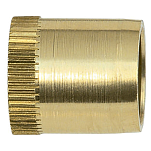 Talamex 90500548 Усиливающая втулка. медная трубка 8 mm 2 Единицы Золотистый