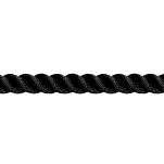 Forniture nautiche italiane 9005114 100 m Плетеная веревка Black 14 mm