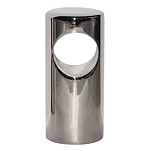 Forniture nautiche italiane 2929825 25 mm Центральная опора торца поручня Silver 35 x 65 mm 