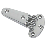 Foresti & suardi 4949018 Петля из хромированной латуни Серебристый Silver 66 x 29 mm 