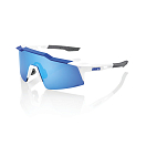 Купить Спортивные очки с диоптриями 100% Speedcraft SL / Matte White Metallic Blue / HiPER Blue Multilayer Mirror Lens, rx-056/60008-00003 7ft.ru в интернет магазине Семь Футов