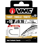VMC 193358 SP Trout Связанные Крючки Черный Red 8 