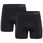 Hummel 215351-2042-M Бесшовный боксер Jack 2 Единицы Черный Black / Black M