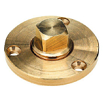 Seachoice 50-18751 Garboard Drain Plug Золотистый  Bronze
