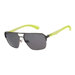 Superdry 995064-30-3130 Солнцезащитные очки Sds-5042-008 Grey / Lime Solid Smoke/CAT3