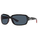 Costa 06S9043-90430464 поляризованные солнцезащитные очки Isabela Black Coral Gray 580P/CAT3