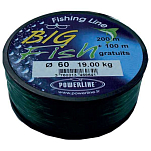 Powerline 60MPBF318 Big Fish 300 M Линия Белая  White 0.180 mm 